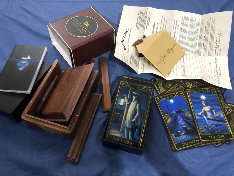 The received Titanic Tarot Cards