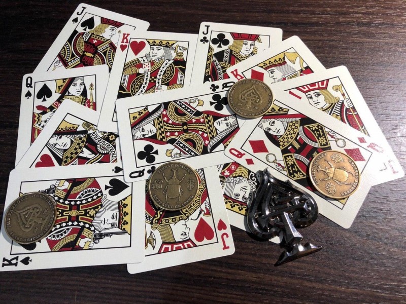 The court cards of Parlour playing cards