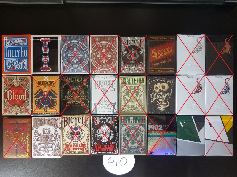 $10 DECKS