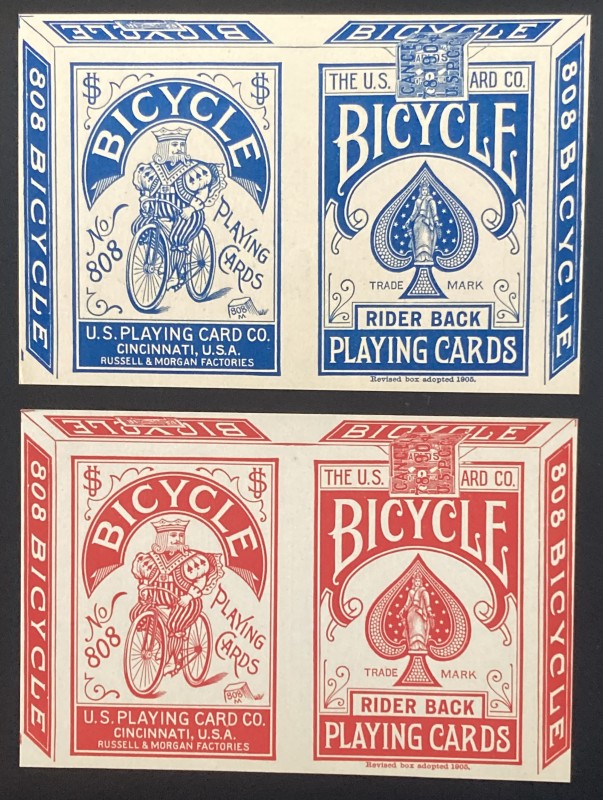 c1910 Bicycle Draw Poker promo - front.JPG