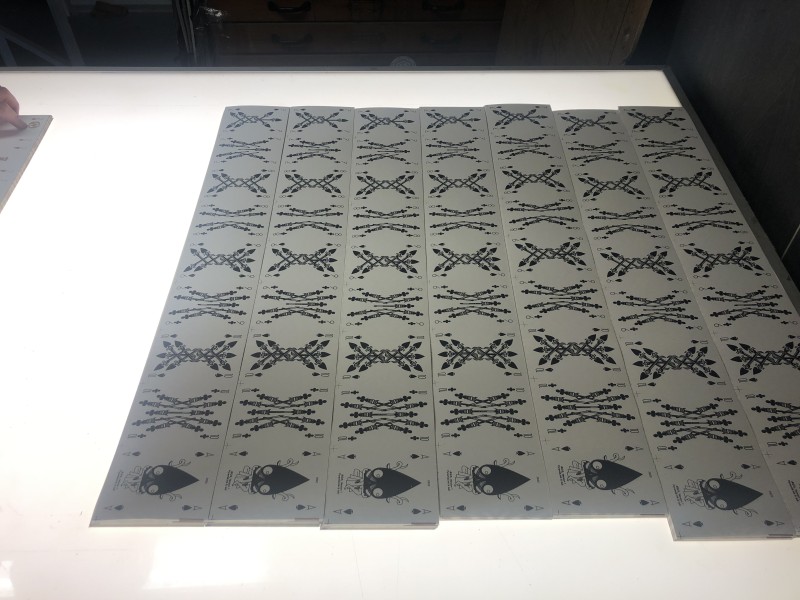 Screenprinted prototype process