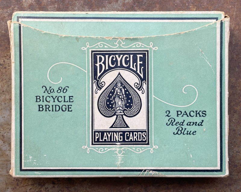 c1926 Bicycle Bridge 2 pack box  abck.JPG