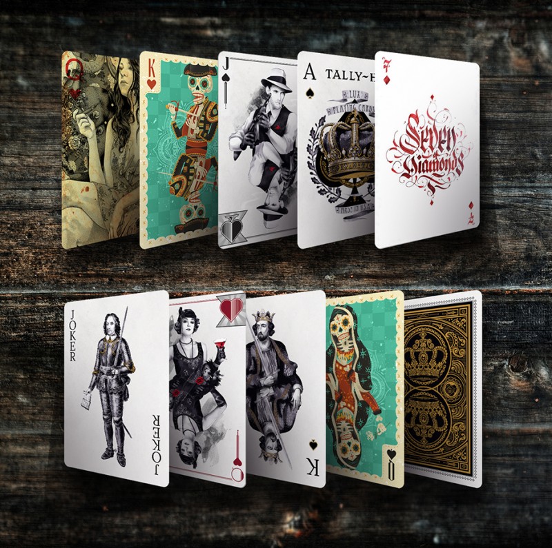 British Monarchy Deck, Get MADE Gold Edition Deck, Fuego! Deck, &quot;untitled&quot; Art Deck and upcoming Ampersand Deck